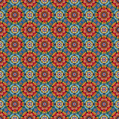 geometrik şekilli kusursuz geometrik desen