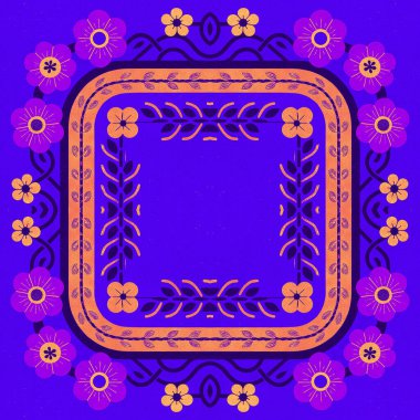 Renkli desenli soyut arkaplan