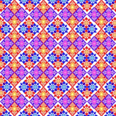 Soyut süslemeli kusursuz desen