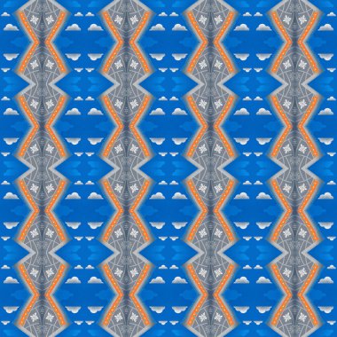 Etnik model. soyut kumaş kaleyidokumaş tasarımı.