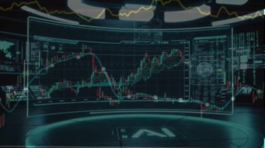 gösterge paneli ve grafik tasarımı için iş verisi.