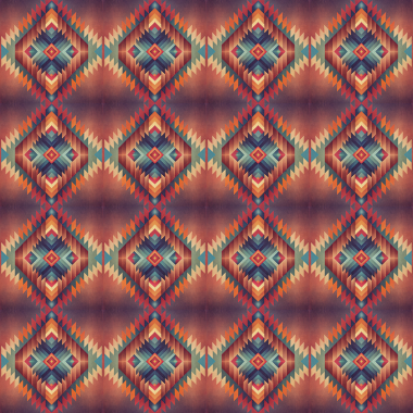 Vektör kusursuz desen. Etnik geçmiş. kabile deseni