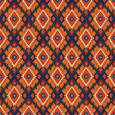 Vektör kusursuz desen. Etnik geçmiş. kabile deseni