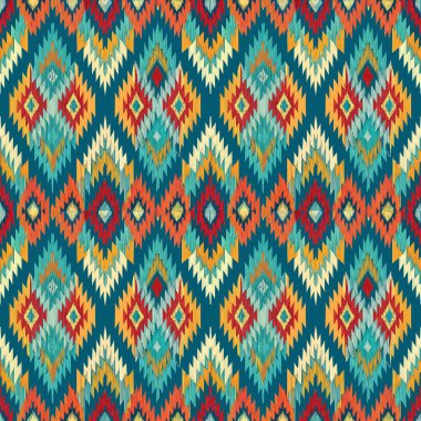 Aztek süslemeli kusursuz desen.