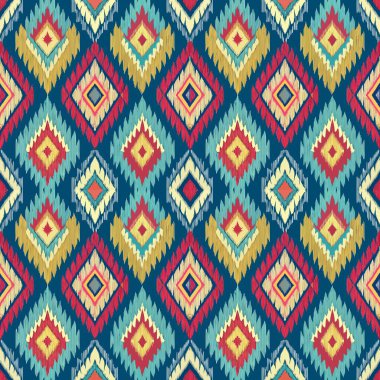 etnik seamless modeli. vektör çizim