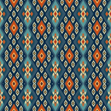 Kusursuz vektör kabile şekli. soyut geometrik desen