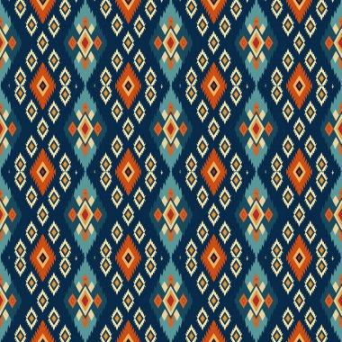 Etnik boho geometrik pürüzsüz desen