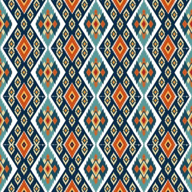 eşkenar dörtgen ve geometrik şekilli kusursuz soyut desen