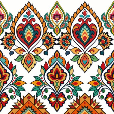 Hint etnik tarzının kusursuz deseni