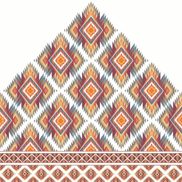 Kusursuz geometrik desen. Soyut geometrik şablonun vektör dokusu