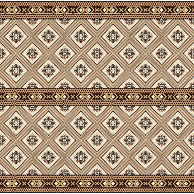 Dekoratif sınırları olan kusursuz arkaplan deseni