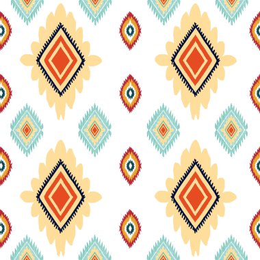 Dikişsiz etnik vektör desen