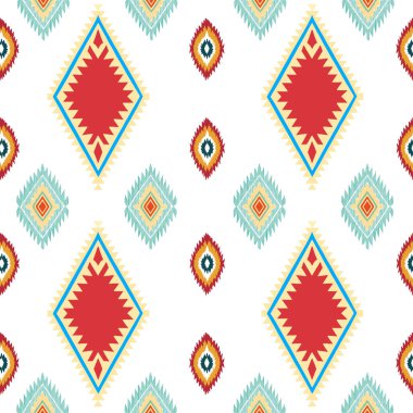 aşiret etnik seamless modeli