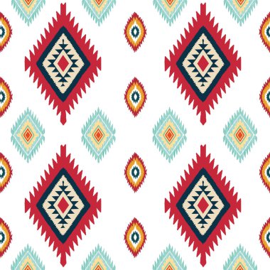 kabile etnik vektörü pürüzsüz desen