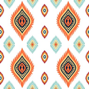 Haç şeklindeki soyut geometrik elementlerle kusursuz vektör deseni