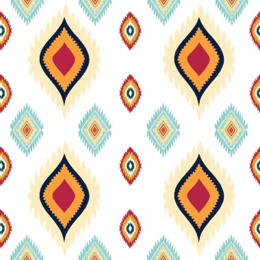 Kusursuz kabile etnik kalıbı. vektör illüstrasyonu.