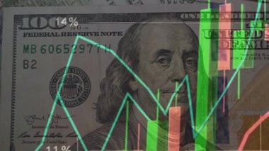 arka planı olan bir dolar.