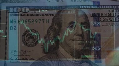 Masaya bir dolarlık banknot.