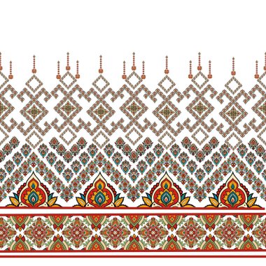 Etnik model, vektör illüstrasyonu