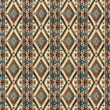 Soyut çiçeklerin kusursuz deseni