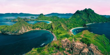 Filipinler adasının güzel manzarası