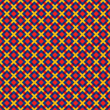 Tekrarlanan şekillerle soyut yaratıcı arkaplan