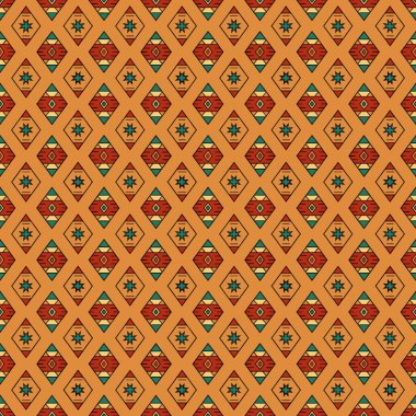 soyut geometrik renk desenli vektör çizimi