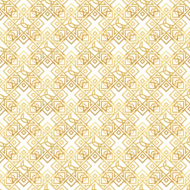 Modern geometrik vektör tasarımı, kusursuz desen çizimi