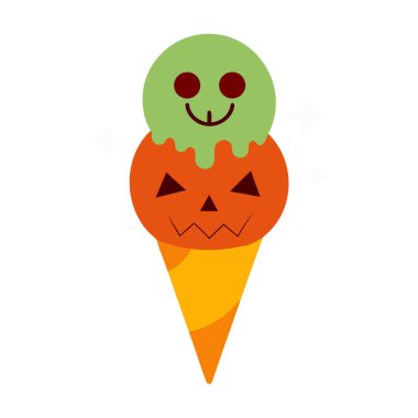 Şeker ikonuyla Cadılar Bayramı balkabağı