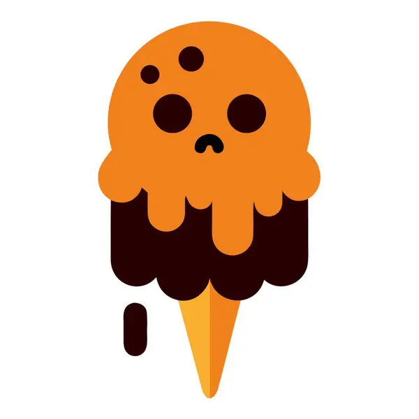 şirin cadılar bayramı vektör illüstrasyonu