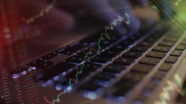 Borsa veya önx grafik çizelgesi ve şamdan çizelgesi