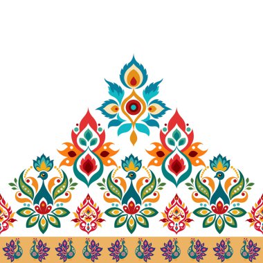 Ukrayna folklor deseninin vektör çizimi.