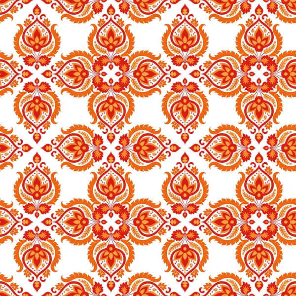 Mandalalarla kusursuz desen. vektör illüstrasyonu