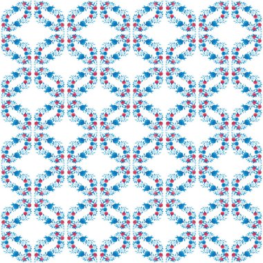 Soyut geometrik şablonun vektör çizimi