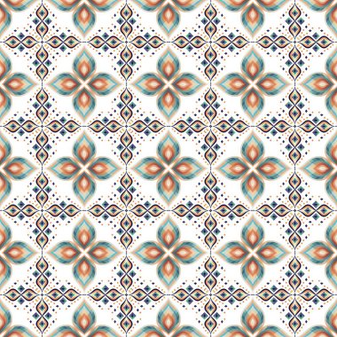 soyut dikişsiz süs, vektör illüstrasyonu