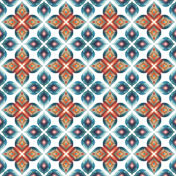 soyut geometrik dikişsiz desen, vektör illüstrasyonu