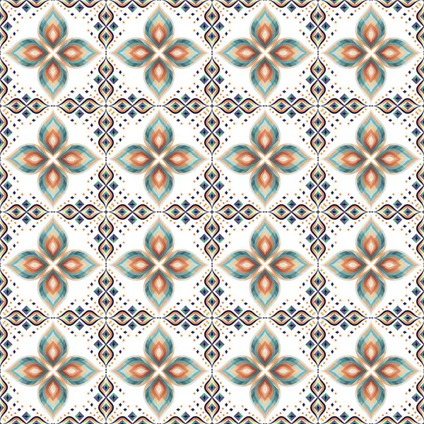 Soyut geometrik şekilli kusursuz desen