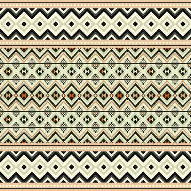 etnik seamless modeli. vektör çizim.
