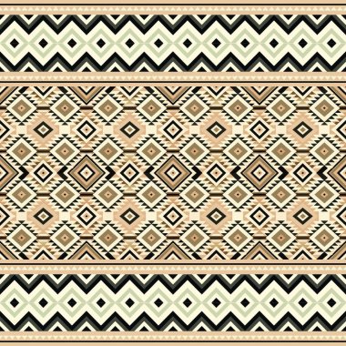 vektör etnik seamless modeli