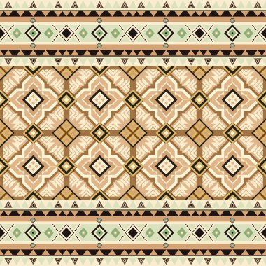 geometrik şekilli kusursuz desen.