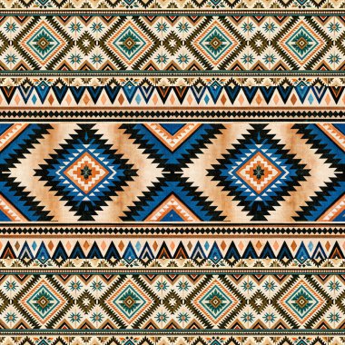 seamless aztec pattern. vector illustration.