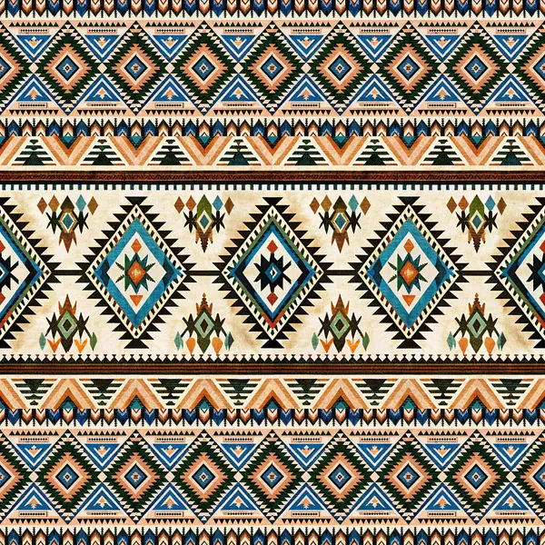 Etnik boho seamless modeli