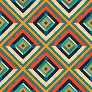 Geometrik elementlerle kusursuz soyut arkaplan