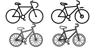 Siyah ve Beyaz Vektör Çizgi Çizim Çizim Çizimi