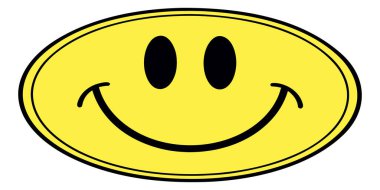 Bu canlı sarı gülen yüz ikonu ile mutluluğu ve pozitifliği anında iletin, neşeli iletişim ve modern tasarımlar için mükemmeldir..