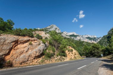 İsviçre 'nin Zürih kentinin manzarasında, tarihi sahtekar kilisesi yeşil bakır kulesi ve saati ile