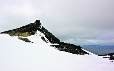 Dağların güzel manzarası