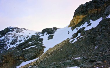 Dağların güzel manzarası