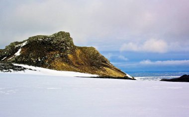 Dağların güzel manzarası