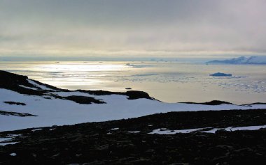 Dağların güzel manzarası